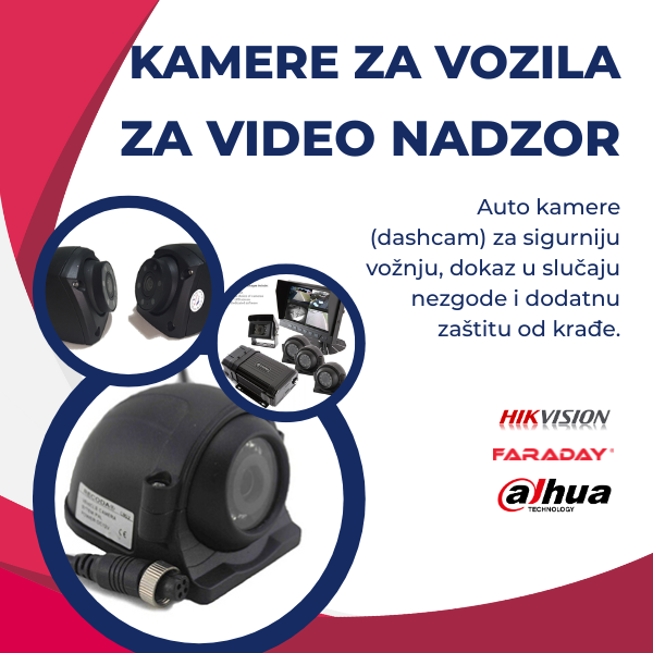 Kamere za vozila – dashcam za bezbednu vožnju i zaštitu od krađe